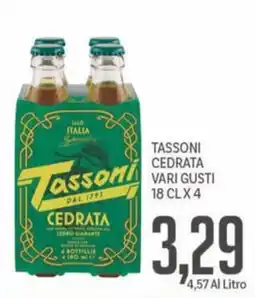 Supermercati Piccolo Tassoni Cedrata offerta