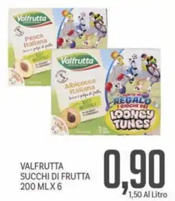 Supermercati Piccolo Valfrutta succhi di frutta offerta