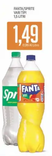Supermercati Piccolo Fanta/Sprite offerta