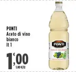 Rossotono Carrefour Aceto di vino bianco Ponti offerta