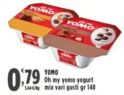 Rossotono Carrefour Oh my yomo yogurt offerta