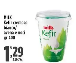 Rossotono Carrefour Milk Kefir bianco offerta