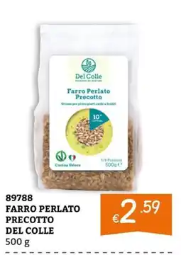 Zona Farro Perlato Precotto Del Colle offerta