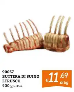Zona Buttera di suino etrusco offerta