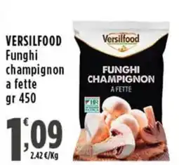 Rossotono Carrefour Versilfood Funghi champignon offerta