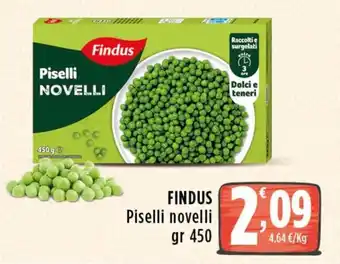 Rossotono Carrefour Findus Piselli novelli offerta