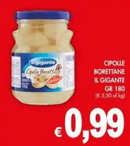 PrestoFresco Cipolle Borettane il gigante offerta