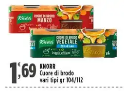 Rossotono Carrefour Knorr Cuore di brodo offerta