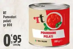 Rossotono Carrefour Pomodori pelati offerta