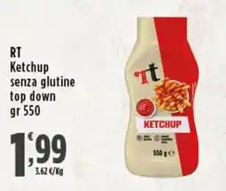 Rossotono Carrefour Ketchup senza glutine offerta