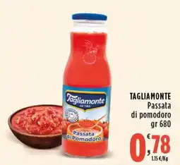 Rossotono Carrefour Tagliamonte Passata di Pomodoro offerta