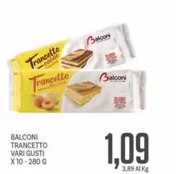 Supermercati Piccolo Balconi Trancetto vari gusti offerta