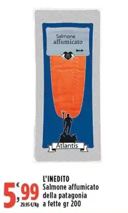Rossotono Carrefour Salmone affumicato Atlantis offerta