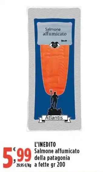 Rossotono Carrefour Salmone affumicato Atlantis offerta