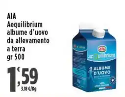 Rossotono Carrefour AIA Aequilibrium albume d'uovo offerta