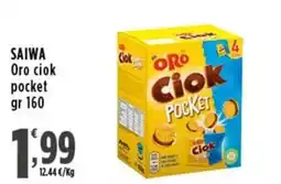 Rossotono Carrefour Oro ciok pocket offerta