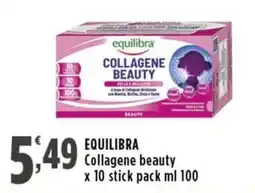 Rossotono Carrefour Equilibra Collagene beauty offerta