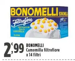Rossotono Carrefour Bonomelli Camomilla filtrofiore offerta