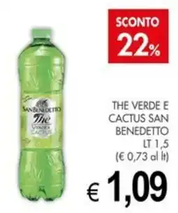 PrestoFresco The Verde e Cactus San Benedetto offerta