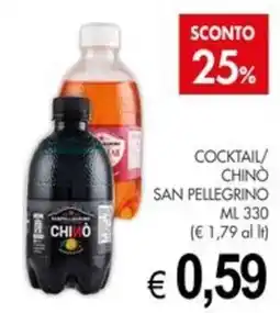 PrestoFresco Cocktail/Chinò San Pellegrino offerta