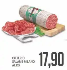 Supermercati Piccolo Citterio Salame Milano offerta