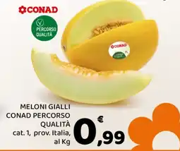 Conad Meloni gialli Conad percorso qualità offerta