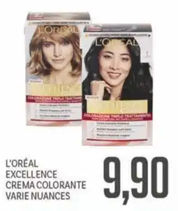 Supermercati Piccolo L'Oréal Excellence crema colorante offerta