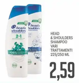 Supermercati Piccolo Head & Shoulders Shampoo offerta