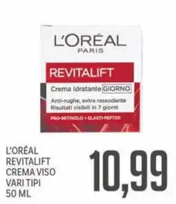 Supermercati Piccolo L'Oréal Revitalift Crema Viso offerta