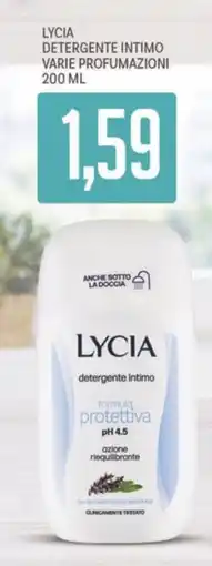 Supermercati Piccolo Lycia detergente intimo offerta