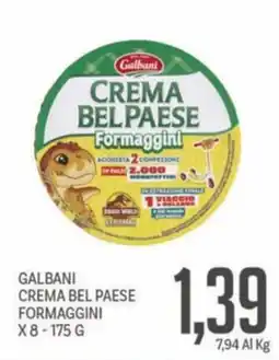 Supermercati Piccolo Galbani Crema Bel Paese Formaggini offerta