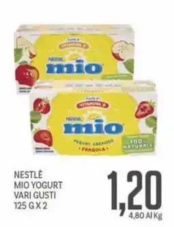 Supermercati Piccolo Nestlé mio yogurt offerta