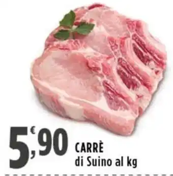 Rossotono Carrefour Carrè di Suino offerta