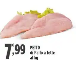 Rossotono Carrefour Petto di Pollo a fette offerta