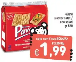 Rossotono Carrefour Gran Pavesi Cracker offerta