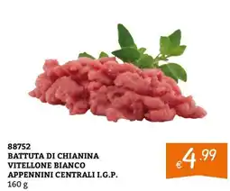 Zona Battuta di Chianina Vitellone Bianco offerta