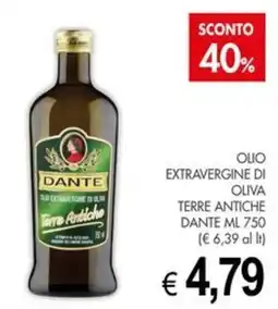 PrestoFresco Olio extravergine di oliva Terre Antiche Dante offerta