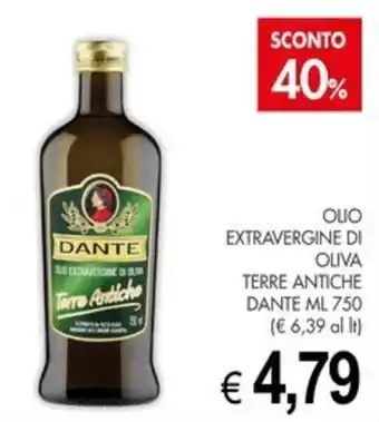 Olio extravergine di oliva Terre Antiche Dante