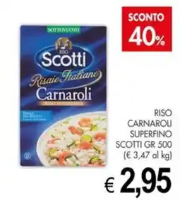 PrestoFresco Riso Carnaroli Superfino Scotti offerta