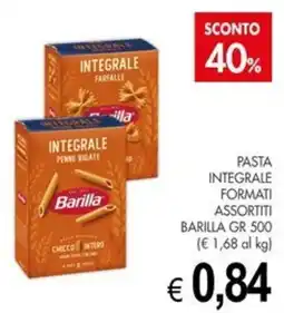 PrestoFresco Pasta integrale formati assortiti Barilla offerta