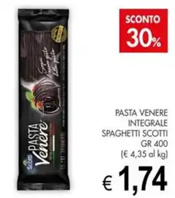 PrestoFresco Pasta Venere integrale spaghetti scotti offerta