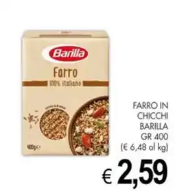 PrestoFresco Farro Barilla offerta