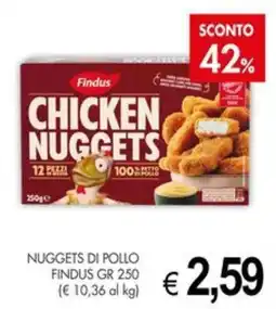 PrestoFresco Nuggets di pollo Findus offerta