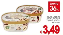 PrestoFresco Gelato affogato Carte d'Or offerta