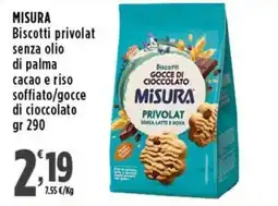 Rossotono Carrefour Biscotti privolat Misura offerta