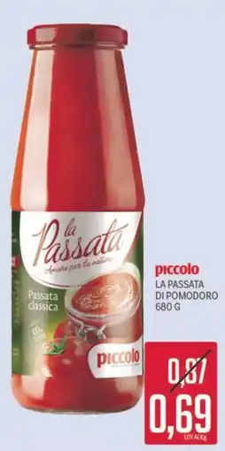 Supermercati Piccolo la Passata piccolo offerta
