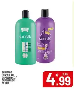Ard Discount Shampoo Sunsilk XXL Capelli Ricci/Capelli Lisci offerta