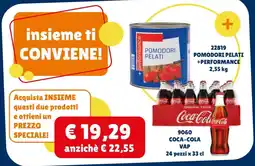 Zona Pomodori pelati + Performance offerta