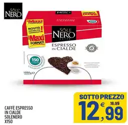 Ard Discount Caffè espresso in cialde Sole Nero offerta