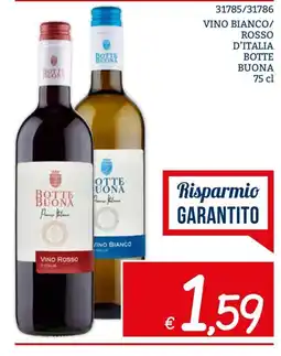 Zona Botte Buona Vino Rosso offerta